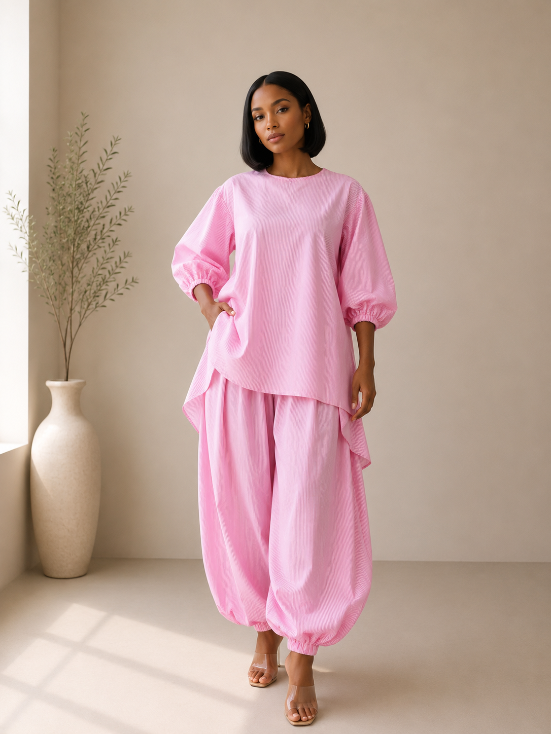 harem pants 2 piece