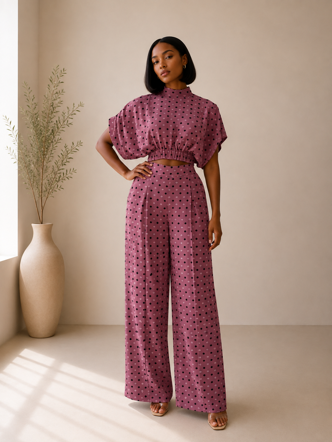 wide leg 2 piece