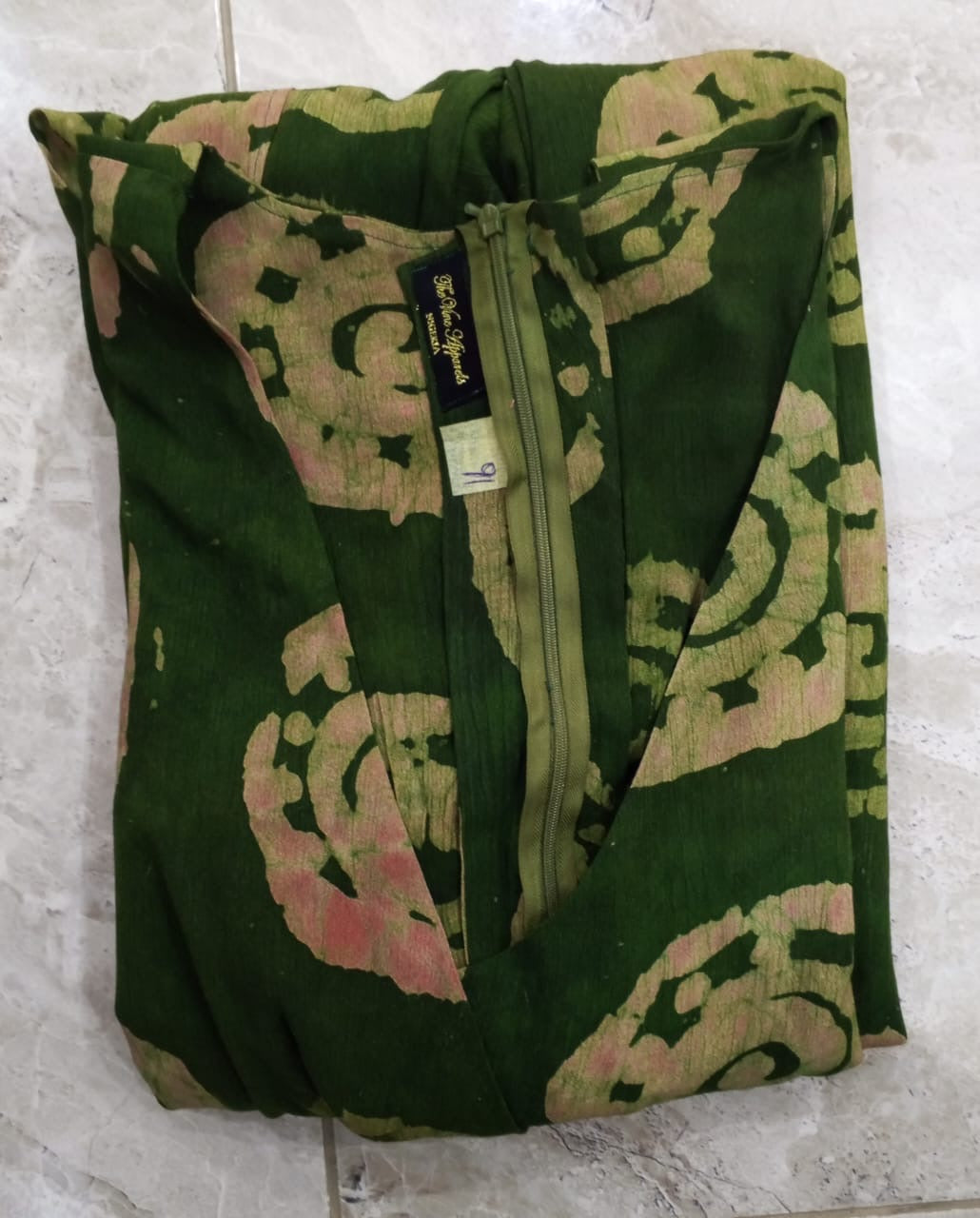 Adire wrap jumpsuit