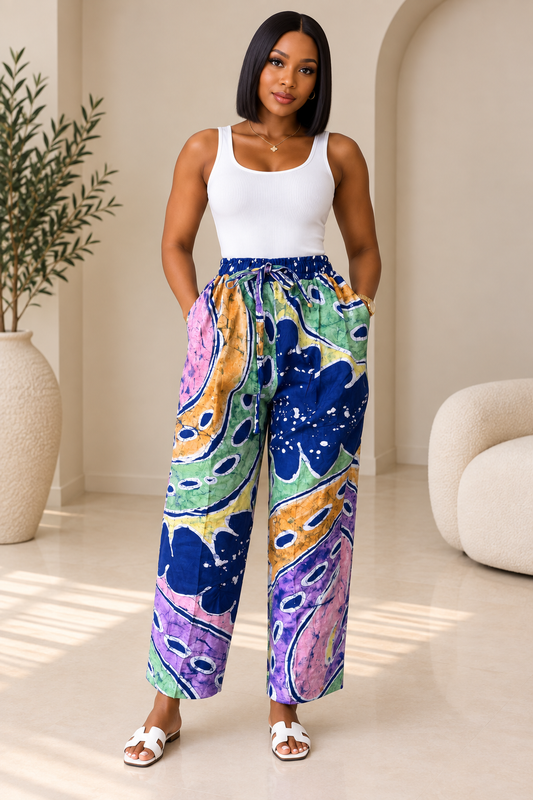 adire straight pant