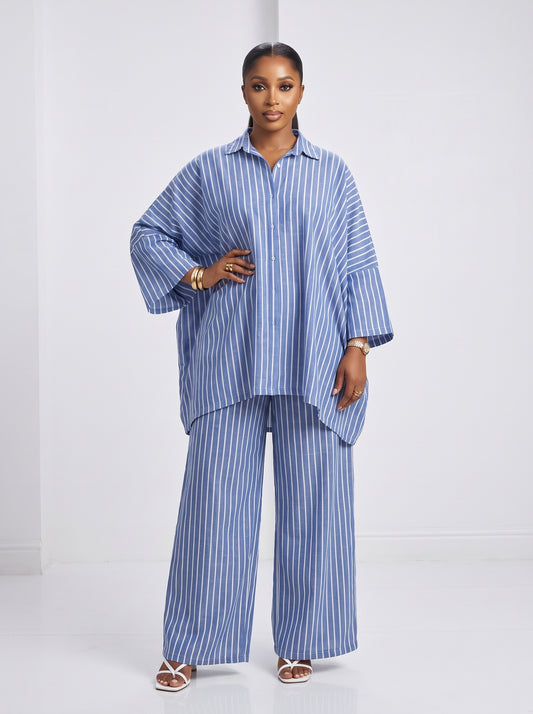 over size linen 2 piece