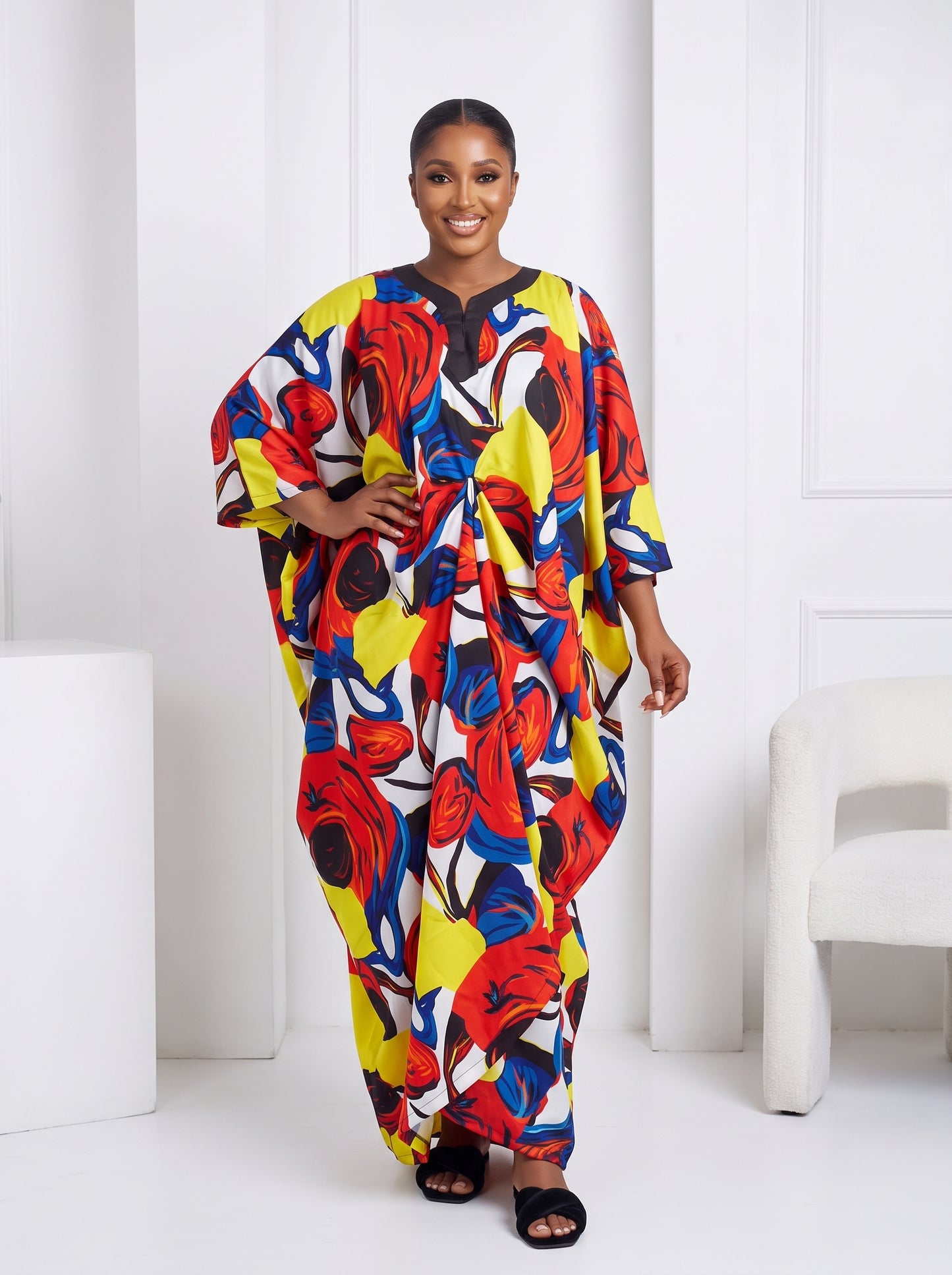 silk drape boubou