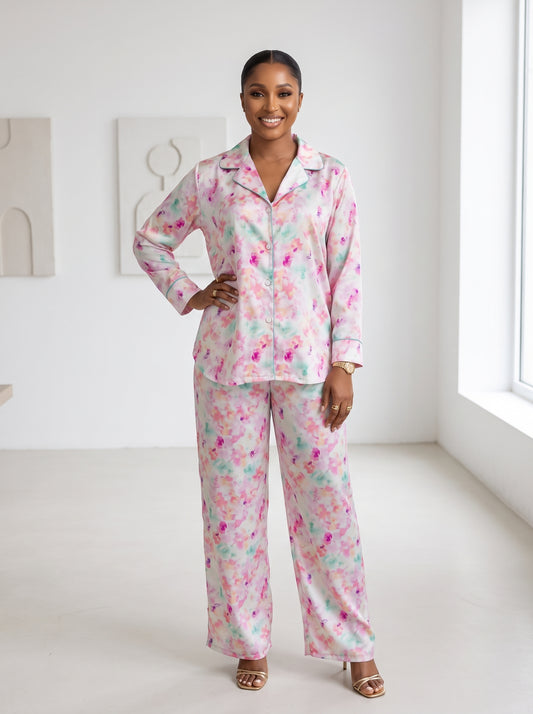 silk PJ set