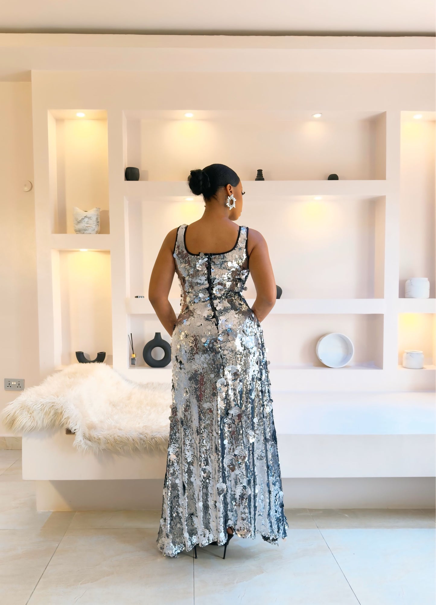 Noela sequin dress