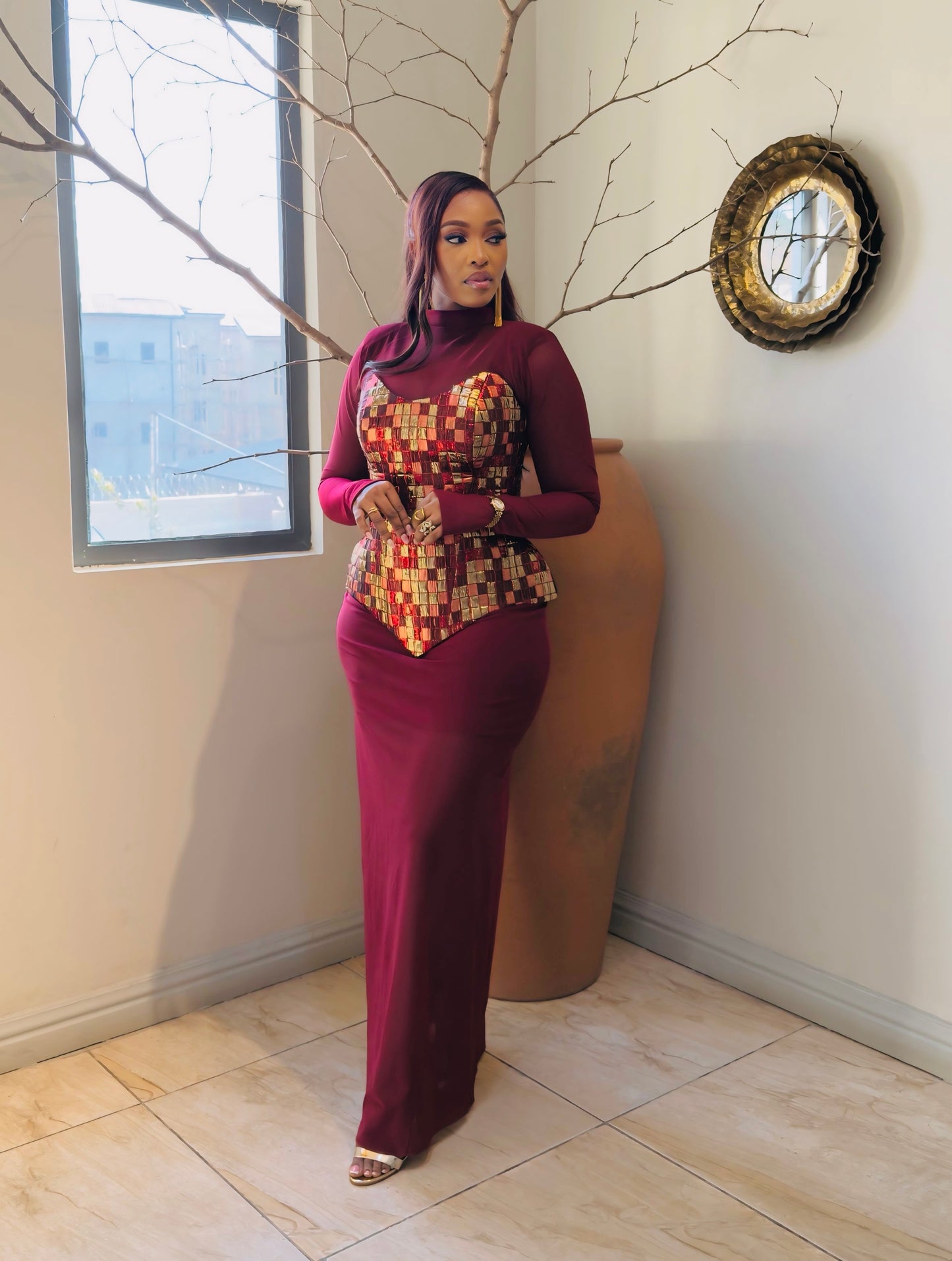 The Muse dress maxi