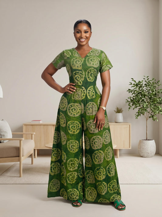 adire jumpsuit